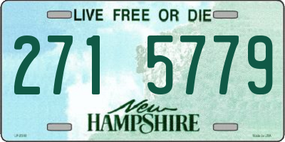 NH license plate 2715779