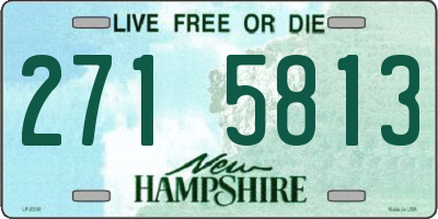 NH license plate 2715813