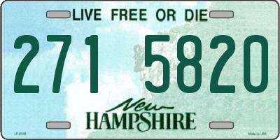 NH license plate 2715820