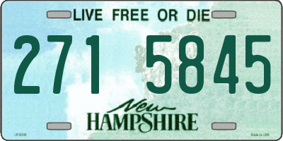 NH license plate 2715845