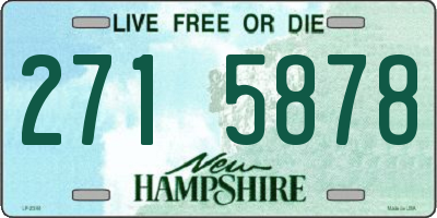 NH license plate 2715878