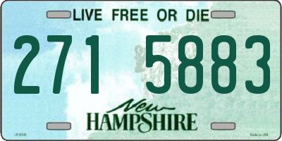 NH license plate 2715883