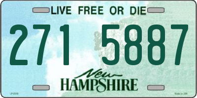 NH license plate 2715887