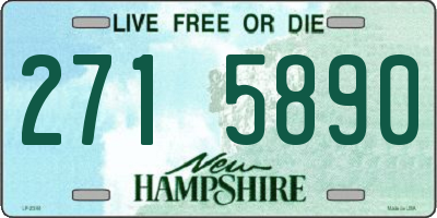 NH license plate 2715890