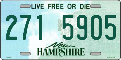 NH license plate 2715905