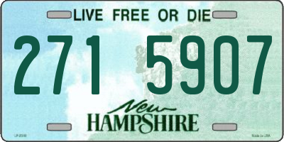 NH license plate 2715907