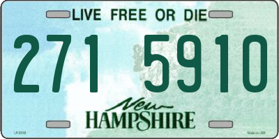 NH license plate 2715910