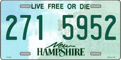 NH license plate 2715952