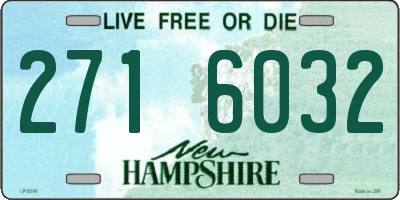 NH license plate 2716032
