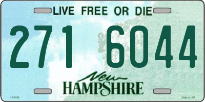 NH license plate 2716044