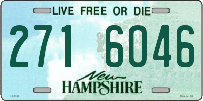 NH license plate 2716046