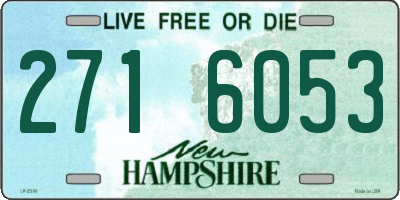 NH license plate 2716053