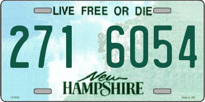 NH license plate 2716054