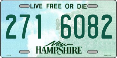 NH license plate 2716082