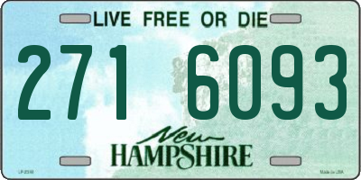 NH license plate 2716093