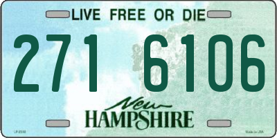 NH license plate 2716106