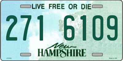 NH license plate 2716109