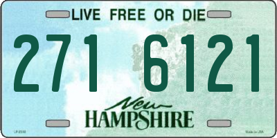 NH license plate 2716121