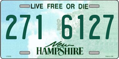 NH license plate 2716127