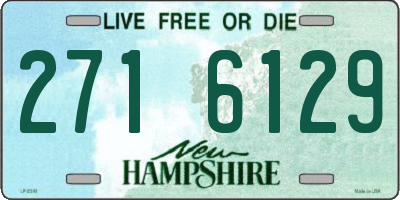 NH license plate 2716129