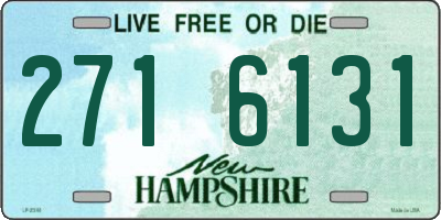 NH license plate 2716131