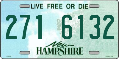 NH license plate 2716132