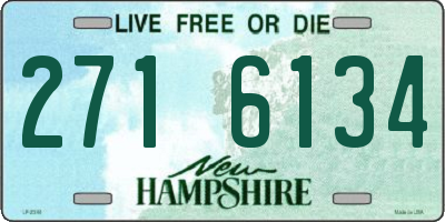 NH license plate 2716134