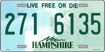 NH license plate 2716135