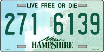 NH license plate 2716139