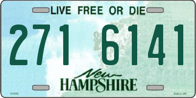 NH license plate 2716141