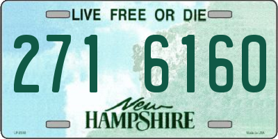 NH license plate 2716160