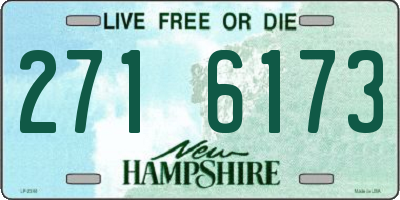 NH license plate 2716173