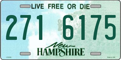 NH license plate 2716175