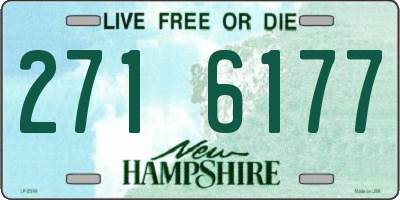 NH license plate 2716177