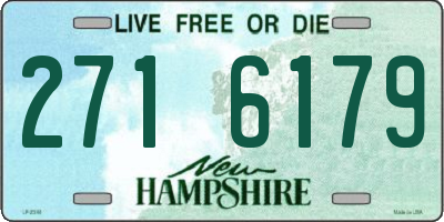 NH license plate 2716179