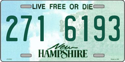 NH license plate 2716193
