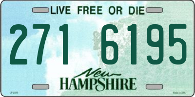 NH license plate 2716195