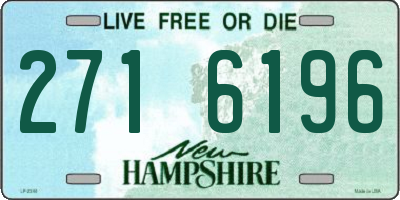 NH license plate 2716196