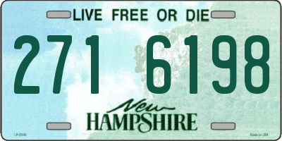 NH license plate 2716198