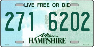 NH license plate 2716202