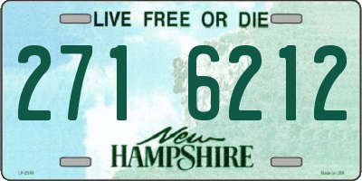 NH license plate 2716212