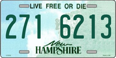 NH license plate 2716213