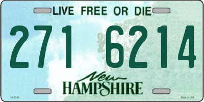 NH license plate 2716214