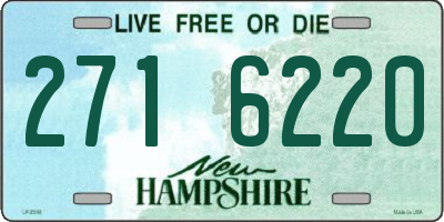 NH license plate 2716220