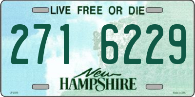 NH license plate 2716229