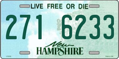NH license plate 2716233