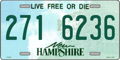 NH license plate 2716236