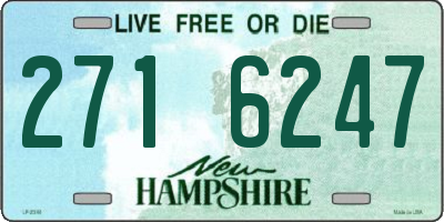 NH license plate 2716247