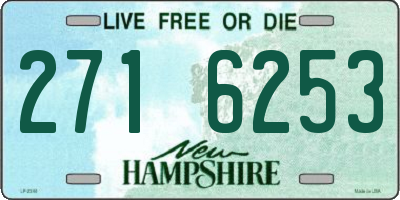 NH license plate 2716253