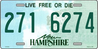 NH license plate 2716274